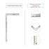 L Shaped Ruler 6" x 12" Metal 90 Degree Square Ruler for Carpenter Engineer - 300 x 150mm