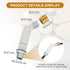 180/350 54x13mm M10 Pack 3) MECCANIXITY Sloped Ceiling Adapter, Degree Fine Thread Sloped Ceiling Light Fixture Adapter