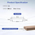 16.4ft Countertop (40mm, U-Shape Edge Banding, TPE Self Adhesive Veneer Edging Trim Flexible Corner Edge Protector