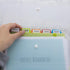 BAZIC Expanding File Folder, 5 Pockets with Tab, Letter Size Plastic Pocket Folders for Office Supplies, 1-Pack