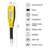 HoldPeak Digital Smart SMD Tester, 6000 Counts HP-990C DMM Handheld Resistance Capacitance Tester, Battery Included