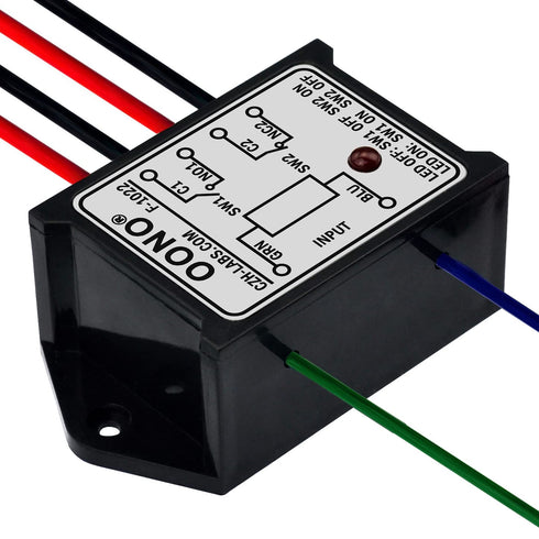 DPST 1NO 1NC 8 Amp Power Relay Module, AC/DC 12V