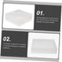 Translucent Microtube Storage Box, Cryovial Rack, Tube Freezer Box for Cryogenic Tubes