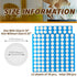 Synthetic Filter Paper Stickers 20 mm PTFE Filter Disc 0.3 µm Filter Paper for Mushroom Cultivation Wide Mouth Jar Lids(390 Pieces)