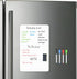 Magnetic Whiteboard for Fridge, Small Dry Erase Board with 4 Markers & 1 Eraser, Reusable 8.5 x 14 Blank Sheet for Home