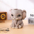 Elephant Pen Pencil Holder, Cute Fashion Desk Organizers Animal Ornament, Makeup Brush Holder Home Office Desk Supplies Organizer Accessory by Arola