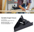 Oumefar Corner Clamp, Variable Angle Fixture Adjustable Angle Clamp Woodworking Angle Clamp Fixer Corner Clamps for Woodworking Tools Welding Building DIY Framing(Protractor 45 )