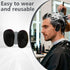 Happyupcity 3Pairs Multi-Color Silicone Hair Dyeing Earmuffs Hairdressing Ear Covers Waterproof Soft Ear Protectors Ear
