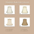 CS-508AGL 2.5 5 4.5, Royal Designs, Inc. Fancy Square Bell Chandelier Shade with Decorative Trim, x x Antique Gold