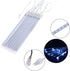 30cm 8-Tube Falling Rain Meteor Shower Christmas Lights, Blue Outdoor Icicle Shooting Star Lights