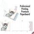 The Best Card Company 12 Beautiful Blank Note Cards Bulk - 4 x 5.12 Inch (4 Designs, 3 Each)