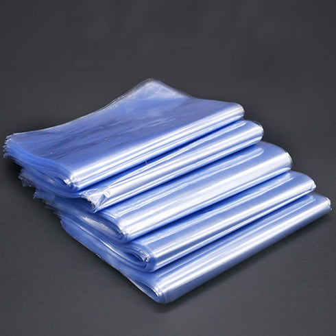 Shrink Wrap Bags, 12x16 Inches, 20 Pcs PVC Clear Heat Seal for Book, Bath Bombs, Candles, Crafts