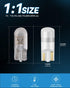 Keiurot House Number Light Bulb Kit 194 193 LED Replacement Address Bulb Warm White 10-30Volt AC/DC Landscape Cabinet