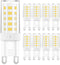 Marxlait 8-Pack G9 LED Bulb, 40 watt Halogen Replacement, Daylight White 6000K, Non-dimmable