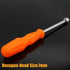 7mm High-Carbon Steel Socket Wrench Screwdriver, Non-Magnetic Hex Nut Driver