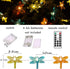 40 8 LED Dragonfly Decorative String Lights Battery Operated Modes with Remote Control for Wedding, Party, Festival