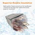 8 Pack 7'' 6'' 10'' Frozen (TB7610L-8) Insulated Shipping Boxes with Liners, x x Small Cold Shipping Boxes
