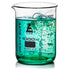 EISCO Heavy Duty Beaker, 1000ml, 5mm Thick, White Graduations, Borosilicate 3.3 Glass, Superior Durability