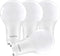 LUXRITE A19 LED GU24 Light Bulb, 60W Equivalent, 2700K Warm White, Dimmable, 800 Lumens, 4 Pack, GU24 Base