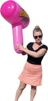 (36") Hammer Colorful Jumbo Bang Mallet Inflate Pink, Blue, Purple and Green Colors Available. Inflatable Big Bopper