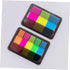 NUOBESTY Transparent Sticky Notes, Page Markers, 3 Colors for Highlighting Writable Repositionable Tabs