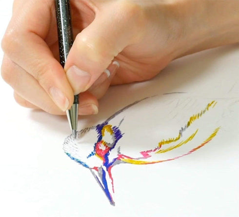 Pentel Hybrid Dual Metallic Liquid Gel Roller Pen YK110/8-M, Pack of 8 Pens in 16 Shimmering Metallic Colours
