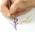 Pentel Hybrid Dual Metallic Liquid Gel Roller Pen YK110/8-M, Pack of 8 Pens in 16 Shimmering Metallic Colours