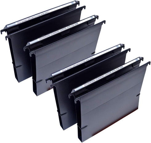 Ultimate Office MagniFile Extra-Capacity Hanging File Folders - 1" Box-Bottom, Letter Size, Set of 4