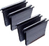 Ultimate Office MagniFile Extra-Capacity Hanging File Folders - 1" Box-Bottom, Letter Size, Set of 4