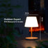 LOTITOL 4000mAh 2700K Dimmable/Portable IP44 (9.6in, Outdoor Table Lamp/Cordless USB Rechargeable / LED/Touch Battery