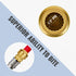 SUNGATOR Straight Connector Plumbing Fitting, Male Adapter 1/2 Inch by 1/2 Inch Push Fit PEX Fittings (2-Pack)