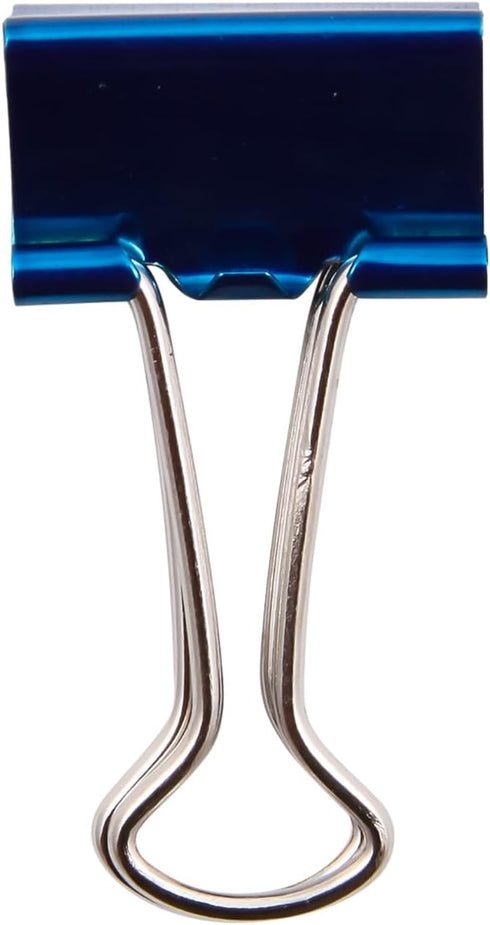 Small Binder Clips Assorted Colors .75" 8/Pkg