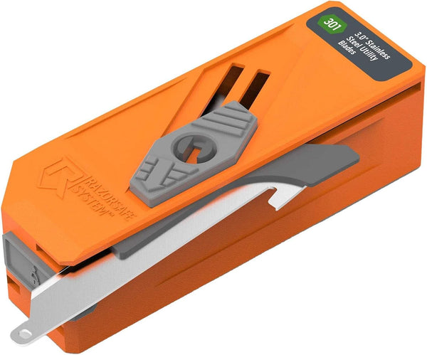 OUTDOOR EDGE RazorSafe 3" Utility Blade Dispenser - Compact & Convenient 12