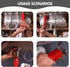 8-in-1 Faucet and Sink Installer Multi-purpose Wrench Tool for Bathroom, Kitchen Plumbing Repair (Red)