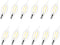 Sengled Candelabra Light Bulbs E12 LED Dimmable, 40W Equivalent CA10 Candle Bulbs 5000K