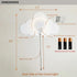 Azorteja Cloud-Night-Light for Bedroom, Kawaii Kids Cloud Lights Baby Nursery, Cute Floating Lamp Room Decor