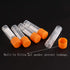 81PCS 2ml Cryo Tubes, Plastic Sample Vials with Screw Caps, Free from DNase, RNase, and Human DNA