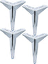TCHOSUZ 7 Inch / 17cm Metal Furniture Legs, Set of 4 Heavy Duty