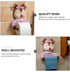 Ciieeo Cartoon Toilet Paper Holder Wall Mount, Cute Deer Tissue Rack with Storage Shelf, No-Drill Bathroom Accessory
