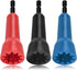 Wire Twister Tool, 3 Pack Twist Wire Connector Socket with 1/4" Chuck, Wire Nut Twister for Electricians (Black, Red,
