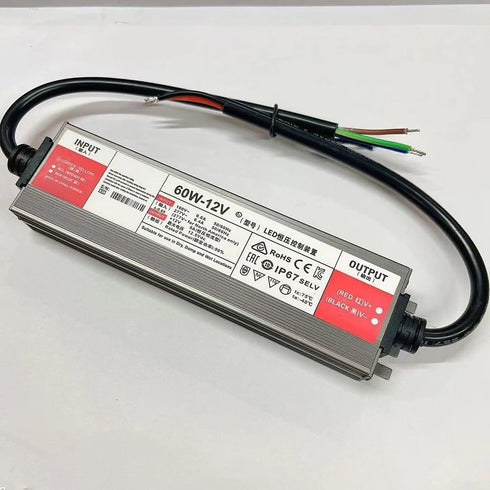 UrbanHui IP67 (12V36W) Dustproof and Moisture Proof ACDC LED Driver Power Supply with Rating for Reliable Outdoor