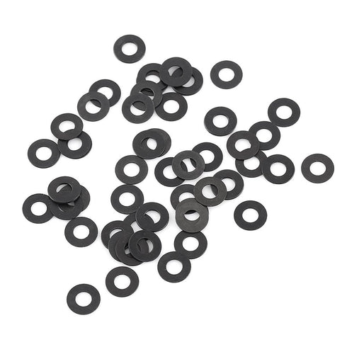 300pcs M3 Black Alloy Steel Hex Socket Screws Nuts Washer Assortment Kit (Set A Head)