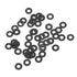 300pcs M3 Black Alloy Steel Hex Socket Screws Nuts Washer Assortment Kit (Set A Head)