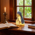 Generic Virgin Mary LED Devotional Table Lamp,Virgin Mary Prayer Night Light,Elegant Religious Statue Lamp,Handmade