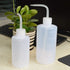 Wash Bottle 500ml and 250ml Narrow Mouth Squeeze Bottle, Medical Lab Plastic Safety No Spill Watering Cans