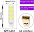G9 Led Light Bulb 100W Halogen Equivalent Daylight White 10W 6000K 1000 Lumen AC 110v 120v Bedroom Lamp Pack of 4 by LIENNGKE