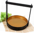 Cabilock Plastic Sushi Serving Tray Handle Sushi Dish for Parties and Gatherings Easy to Clean Food Display Plate