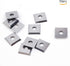 DLtools 12mm Carbide Inserts for Wood, 4-Edge Square Straight Replacement Cutters for Woodworking