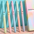 sencoo 5 Pack Blue Gel Pens and Refills, 0.5mm Fine Point Quick Drying Ink Smooth Writing Student Pens