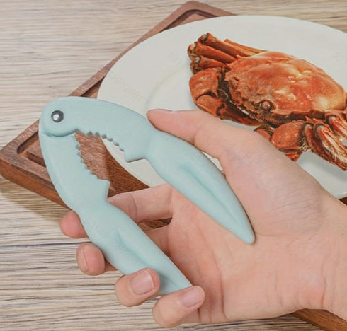 Generic Set, 5.3 inch, 3 Seafood Cracker Tool Crab Shell Removal Clamps, Pcs, Pink/Blue/Green